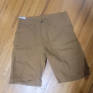 Dickies Men's Duck Utility Flex Shorts Tan Regular Fit‎ 32 Inseam NWT